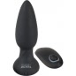 Plug Anal Black Velvets RC Vibrating Negru