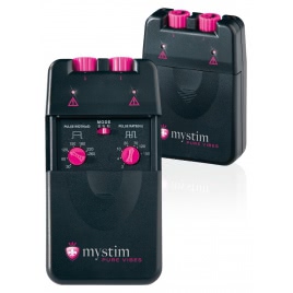Mystim Pure Vibes Unitate Analog Pentru Electro-Stimulare Negru