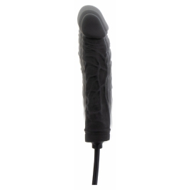 Plug Gonflabil 18cm Negru Silicon 100% și Supapă Rapidă