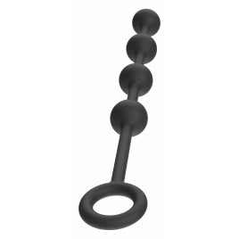 Bile Anale Din Silicon Hipoalergenic Negru