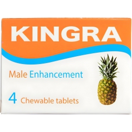 Pastile Kingra Masticabile pentru Erecție 4 buc