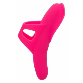 Nubby Vibe Roz – Stimulator Deget 10 Moduri, Reîncărcabil