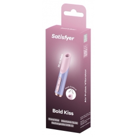 Satisfyer Bold Kiss Stimulator Clitoridian cu 30 de programe Mov