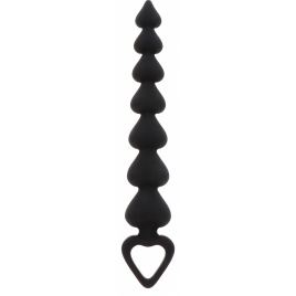 Bile Anale ToyJoy Heart Beads Negru