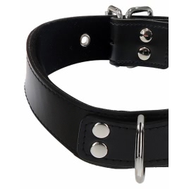 Guler Elegant Cu Inel În D Negru