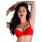 Sutien Daring Intimates Push-up Lace Racerback Rosu S