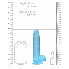 Dildo Shots Realistic Albastru