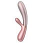 Vibrator Rabbit Hot Lover Heat Silicon 19.9 cm Roz
