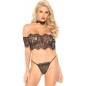 Set Leg Avenue Skyla Negru M-L