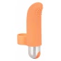 Vibrator Clitoridian Finger Tickler Portocaliu