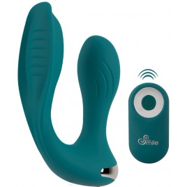 Vibrator Dublu Reincarcabil Cu Telecomanda