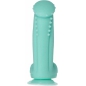 Captain Squirtino Dildo Monster Flexibil cu Ventuză Verde