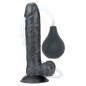 Dildo 23cm Cu Ejaculare Extremă Negru