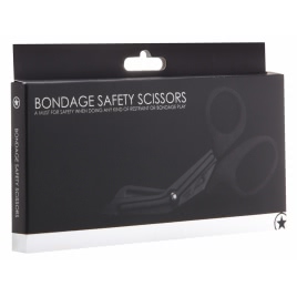 Foarfecă Bondage Safety Negru