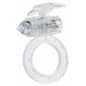 Inel Penis Cu Vibrații Flutter-Ring Transparent