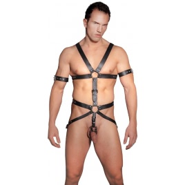 Mens Harness Zado Negru S-M DDS