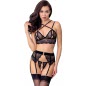 Set Abierta Fina Karla Negru L
