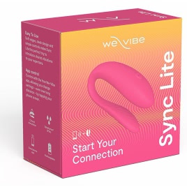 WeVibe Sync Lite Roz, 10 Moduri, Reîncărcabil Discret