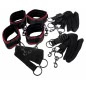 Scandal Bed Restraints Negru