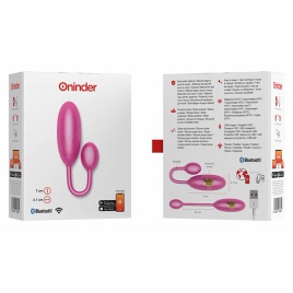 ONINDER Denver Vibrating Egg Roz, Moduri, Reîncărcabil