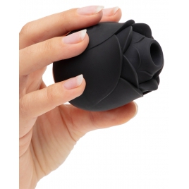 Fifty Shades Of Grey Hearts Flowers Stimulator 6 Viteze Negru