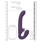 Strap-On Satu Pulse-Wave And Vibrating Mov