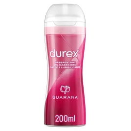 Durex Gel Masaj Stimulant Guarana 2 în 1, 200ml