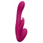 Suki Vibrating Strapless Strap-on Rabbit Roz