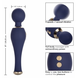 Vibrator Chic Poppy Albastru