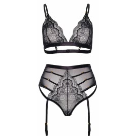 Set Leg Avenue Ariella Lace Negru M