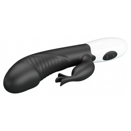 Pretty Love Rasmussen – Stimulator Dublu, 30 Moduri Negru