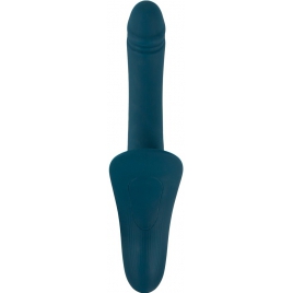 Set Strap-On You2Toys — 7 Moduri, Reîncărcabil Albastru