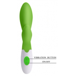 Pretty Love Owen — 30 Moduri, Dublă Stimulare, Silicon Verde