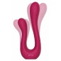 Sync Sensation – Vibrator Dublu, 2 Motoare, 7 Moduri Roz