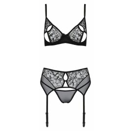 Set Passion Eco Primulă Negru S-M