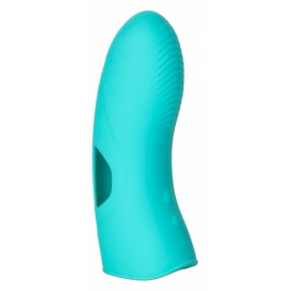 Vibrator Deget Silicone Marvelous Tickler Turcoaz DDS