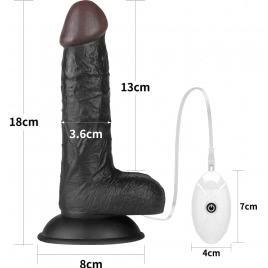 Strap-On Ajustabil Cu 10 Funcții De Vibrație Maro