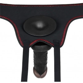 Strap-On Ajustabil Cu 10 Funcții De Vibrație Maro