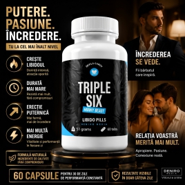 Afrodisiac Pastile Devils Candy Triple Six 60 Capsule