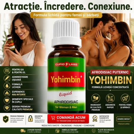 Afrodisiac Puternic Yohimbin Drops 20ml
