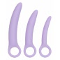 Set 3 Dilatatoare Vaginale Alena Mov