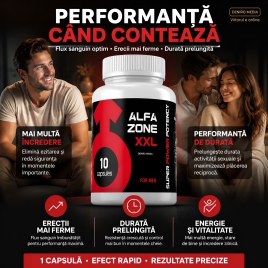 Pastile Potență ALFA ZONE XXL 10 capsule