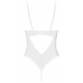 Body Obsessive Alissium Decupat Alb XS-S