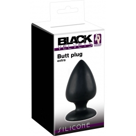 Anal Plug Black Velvets Large Negru