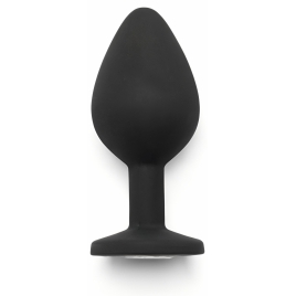 Anal Plug Diamond Jewel Medium Negru