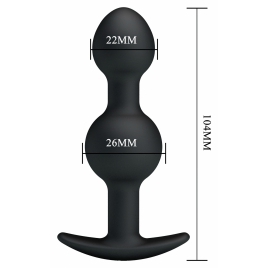 Anal Plug Pretty Love Heavy Negru