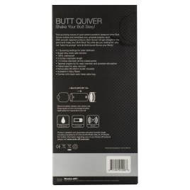 Anal Plug Quiver Negru