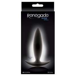 Anal Plug Renegade Spades Small Negru