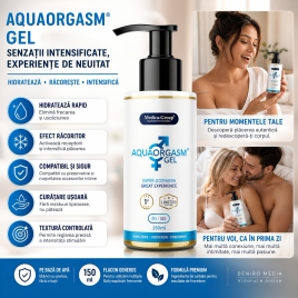 Aqua Orgasm Gel 150 ml – Alunecare Intensă și Confort
