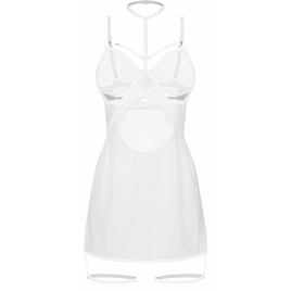 Chemise Obsessive Arrowel Alb S-M